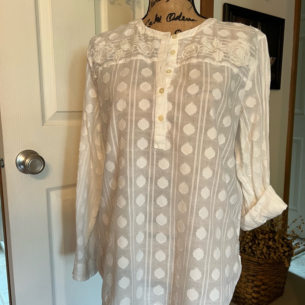 Loft Petite large clip dot top petite large
